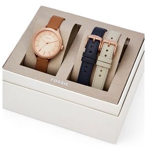 Fossil Watch with Three Band Options